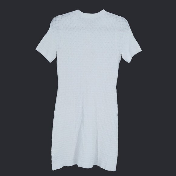 J. Crew Textured Lady Sweater Dress Women S White Preppy Professional Office NWT - Picture 4 of 16
